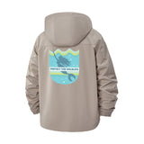 Protect the Wildlife Unisex Full-Zip Printed Waterproof Hooded Windbreaker