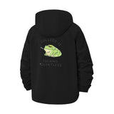 College Relentless Ramen Unisex Full-Zip Printed Waterproof Hooded Windbreaker