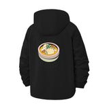 Good Soup Bowl Unisex Full-Zip Printed Waterproof Hooded Windbreaker