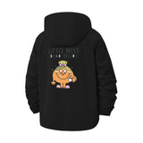 Little Miss Meme Unisex Full-Zip Printed Waterproof Hooded Windbreaker