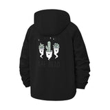 Funny Succulent Unisex Full-Zip Printed Waterproof Hooded Windbreaker