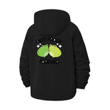 Best Frogs Forever Unisex Full-Zip Printed Waterproof Hooded Windbreaker
