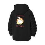 Chaotic Goose Unisex Full-Zip Printed Waterproof Hooded Windbreaker