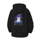 Nasty Witch Unisex Full-Zip Printed Waterproof Hooded Windbreaker