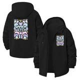 Gamer Witch Unisex Full-Zip Printed Waterproof Hooded Windbreaker