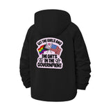 Pride Patriotic Unisex Full-Zip Printed Waterproof Hooded Windbreaker