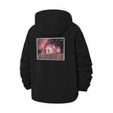 Cosmic Landscape Unisex Full-Zip Printed Waterproof Hooded Windbreaker