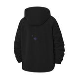 Celestial Star Unisex Full-Zip Printed Waterproof Hooded Windbreaker