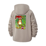 Enchanting Garden Fairy Unisex Full-Zip Printed Waterproof Hooded Windbreaker