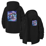 Orca Galaxy Unisex Full-Zip Printed Waterproof Hooded Windbreaker