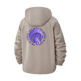 Mystic Eye Unisex Full-Zip Printed Waterproof Hooded Windbreaker