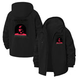 Asteroid Countdown Unisex Full-Zip Printed Waterproof Hooded Windbreaker