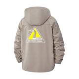 Disservice Animal Goose Unisex Full-Zip Printed Waterproof Hooded Windbreaker