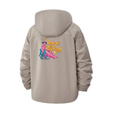Devour the Patriarchy Unisex Full-Zip Printed Waterproof Hooded Windbreaker