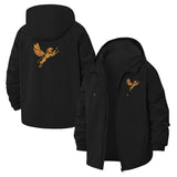 Pegasus Fantasy Unisex Full-Zip Printed Waterproof Hooded Windbreaker