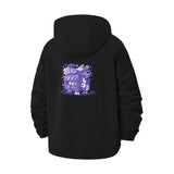 Cute Cat Convenience Store Unisex Full-Zip Printed Waterproof Hooded Windbreaker