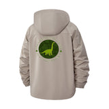 Brachiosaurus Inspiration Unisex Full-Zip Printed Waterproof Hooded Windbreaker
