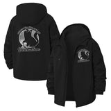 Cat Expert in the Art of Destruction Unisex Full-Zip Printed Waterproof Hooded Windbreaker