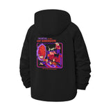 Portal to the Cat Dimension Unisex Full-Zip Printed Waterproof Hooded Windbreaker