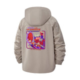 Portal to the Cat Dimension Unisex Full-Zip Printed Waterproof Hooded Windbreaker