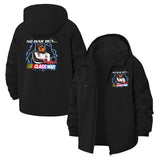 Class War Protest Unisex Full-Zip Printed Waterproof Hooded Windbreaker