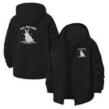No Rules Rabbit Unisex Full-Zip Printed Waterproof Hooded Windbreaker