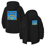 Rainbow Satire Unisex Full-Zip Printed Waterproof Hooded Windbreaker