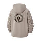 Bigfoot Hide and Seek Champion Unisex Full-Zip Printed Waterproof Hooded Windbreaker