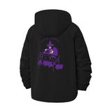 Witch Crafts Unisex Full-Zip Printed Waterproof Hooded Windbreaker