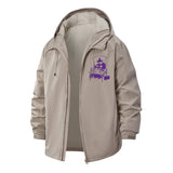 Witch Crafts Unisex Full-Zip Printed Waterproof Hooded Windbreaker