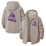 Witch Crafts Unisex Full-Zip Printed Waterproof Hooded Windbreaker