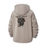 You Wouldn't Download A Slender Boris Unisex Full-Zip Printed Waterproof Hooded Windbreaker