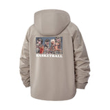 Rock Band Parody Unisex Full-Zip Printed Waterproof Hooded Windbreaker