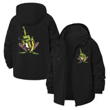 Smoking Frog Unisex Full-Zip Printed Waterproof Hooded Windbreaker