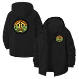 Nature Adventure Guitar Unisex Full-Zip Printed Waterproof Hooded Windbreaker