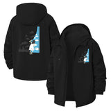 Escape to Imagination Unisex Full-Zip Printed Waterproof Hooded Windbreaker