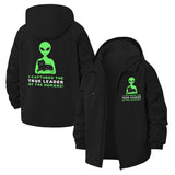 Alien Abduction Unisex Full-Zip Printed Waterproof Hooded Windbreaker