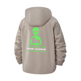 Alien Abduction Unisex Full-Zip Printed Waterproof Hooded Windbreaker
