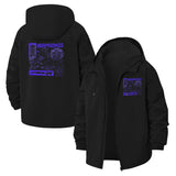 Metamorphosis Graphic Unisex Full-Zip Printed Waterproof Hooded Windbreaker