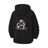 Cosmic Cat Unisex Full-Zip Printed Waterproof Hooded Windbreaker