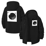 Cat Portrait Unisex Full-Zip Printed Waterproof Hooded Windbreaker