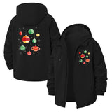 Planet Ornaments Unisex Full-Zip Printed Waterproof Hooded Windbreaker