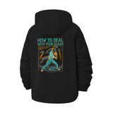 How to Deal With Your Fears Unisex Full-Zip Printed Waterproof Hooded Windbreaker