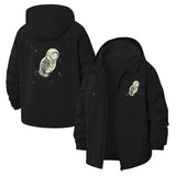 Matryoshka Doll Unisex Full-Zip Printed Waterproof Hooded Windbreaker