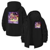 Cosmic Surrealism Unisex Full-Zip Printed Waterproof Hooded Windbreaker