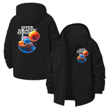 Intergalactic Planets Unisex Full-Zip Printed Waterproof Hooded Windbreaker
