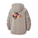 Photography Lens Art Unisex Full-Zip Printed Waterproof Hooded Windbreaker