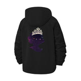 Celestial Princess Unisex Full-Zip Printed Waterproof Hooded Windbreaker