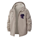 Celestial Princess Unisex Full-Zip Printed Waterproof Hooded Windbreaker