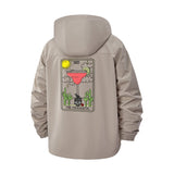 Desert Landscape Unisex Full-Zip Printed Waterproof Hooded Windbreaker